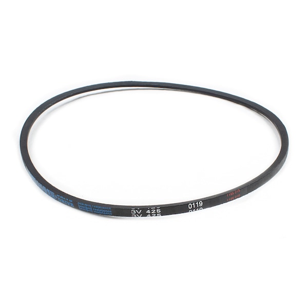 D&D 3V425 Wedge V-Belt, 42.5 in Outside Length, 3/8 in Top Width, 5/16 in Thickness, 1 Ribs 3V425 - main